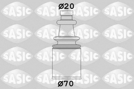 Комплект пылника, приводной вал SASIC 2873693