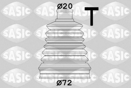 Комплект пылника, приводной вал SASIC 2933083