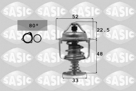 Термостат системы охлаждения SASIC 3306065