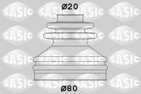 Пильовик привідного валу SASIC 4003467