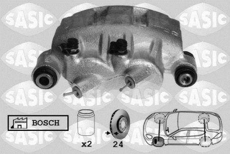 Супорт гальмівний SASIC 6504026