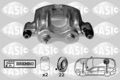 Гальмівний суппорт SASIC 6506040