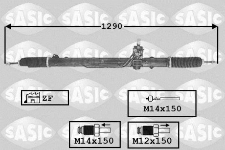 Рулевой механизм SASIC 7006009