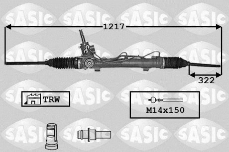 Рулевой механизм SASIC 7006019