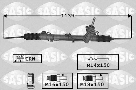 Кермовий механізм SASIC 7006157