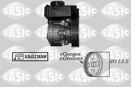 Гидравлический насос, рулевое управление SASIC 7070008