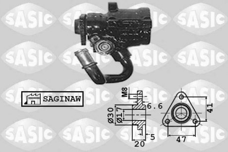 Гідравлічний насос, кермо SASIC 7076034