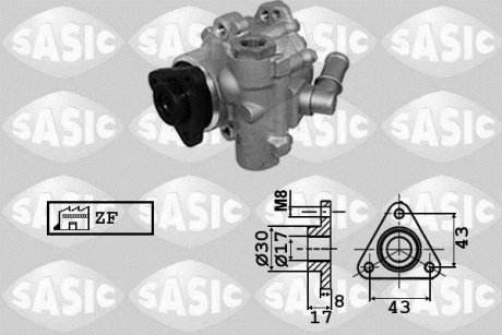 Гидравлический насос, рулевое управление SASIC 7076067