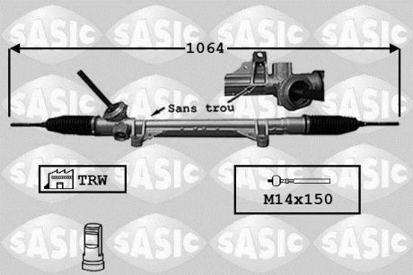 Кермовий механізм SASIC 7174019