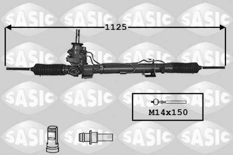 Рулевая колонка гидравлическая SASIC 7174020