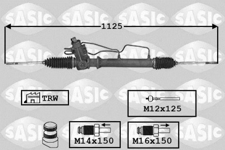 Кермовий механізм SASIC 7176035