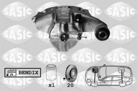 Гальмівний суппорт SASIC SCA0083