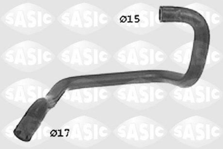 Патрубок системи охолодження SASIC SWH0358