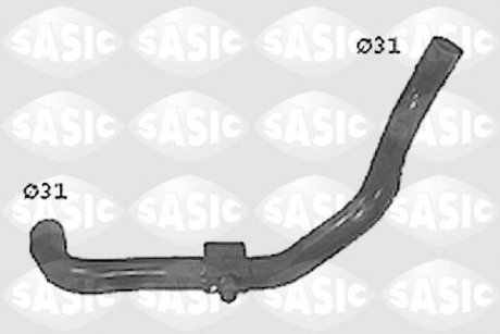 Патрубок системы охлаждения SASIC SWH4332