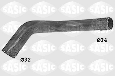 Патрубок системи охолодження SASIC SWH6612