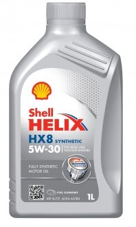 Олія моторна Helix HX8 ECT 5W-30 (1 л) SHELL 550048140