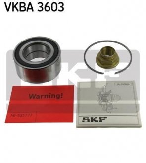 Подшипник колеса, комплект SKF VKBA3603