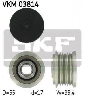 Шків генератора SKF VKM03814