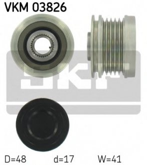 Шкив генератора SKF VKM03826