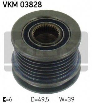 Шкив генератора SKF VKM03828