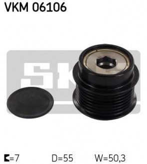 Шкив приводного пояса SKF VKM 06106