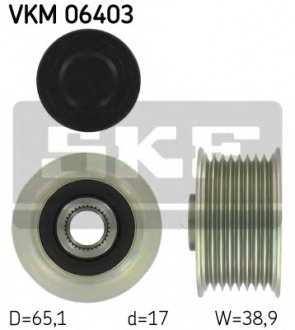 Шкив генератора SKF VKM06403