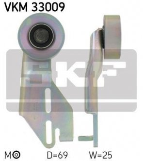 Ролик натяжной SKF VKM33009 (фото 1)