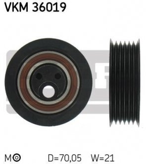 Ролик натяжний SKF VKM36019