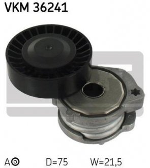 Натяжная планка, поликлиновый ремень SKF VKM36241