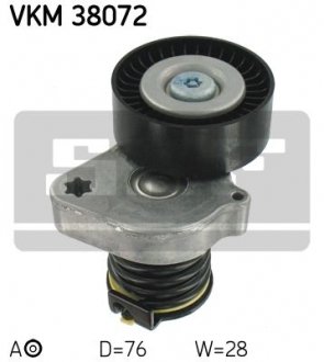 Ролик натяжний SKF VKM 38072