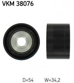 Паразитный / ведущий ролик, поликлиновой ремень VKM 38076 SKF VKM38076