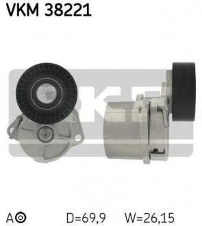 Ролик натяжной SKF VKM38221