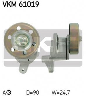 Натяжний ролик VKM 61019 SKF VKM61019