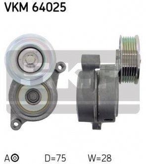 Ролик натяжний SKF VKM64025