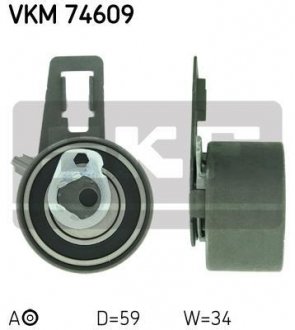 Натяжний ролик SKF VKM 74609