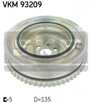 Ременный шкив, коленчатый вал VKM 93209 SKF VKM93209