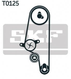 Роликовый модуль натяжителя ремня (ролик, ремень) SKF VKMA 01106 (фото 1)