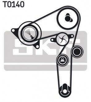 Ремень ГРМ (набор) SKF VKMA02176