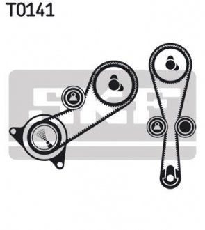 Ремень ГРМ (набор) SKF VKMA07302