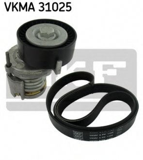 Поликлиновой ременный комплект SKF VKMA31025 (фото 1)