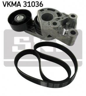 Комплект доріжкового ремня SKF VKMA31036