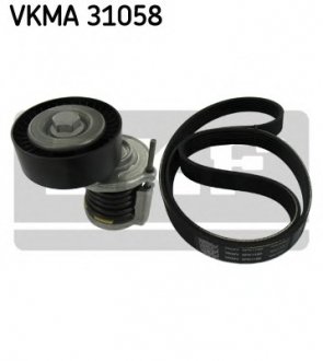 Комплект доріжкового ремня VKMA 31058 SKF VKMA31058