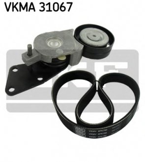 Поликлиновой ременный комплект SKF VKMA31067