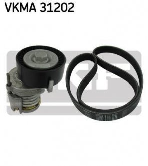 Комплект доріжкового ремня SKF VKMA31202
