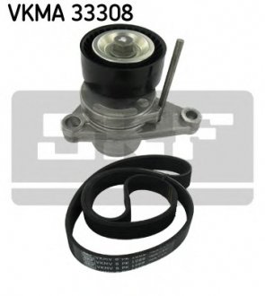 Поликлиновой ременный комплект SKF VKMA33308 (фото 1)