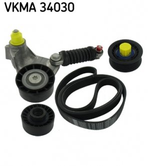 Поликлиновой ременный комплект VKMA 34030 SKF VKMA34030