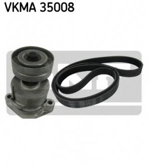 Поликлиновой ременный комплект SKF VKMA35008