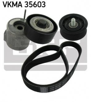 Полікліновий ремінний комплект SKF VKMA35603