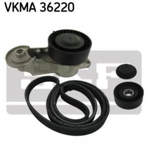 Поликлиновой ременный комплект SKF VKMA36220