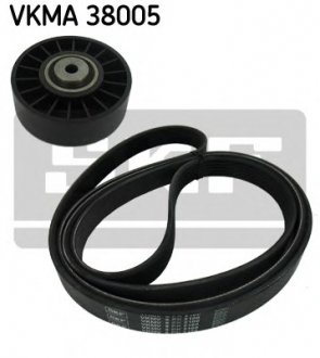 Поликлиновой ременный комплект SKF VKMA38005